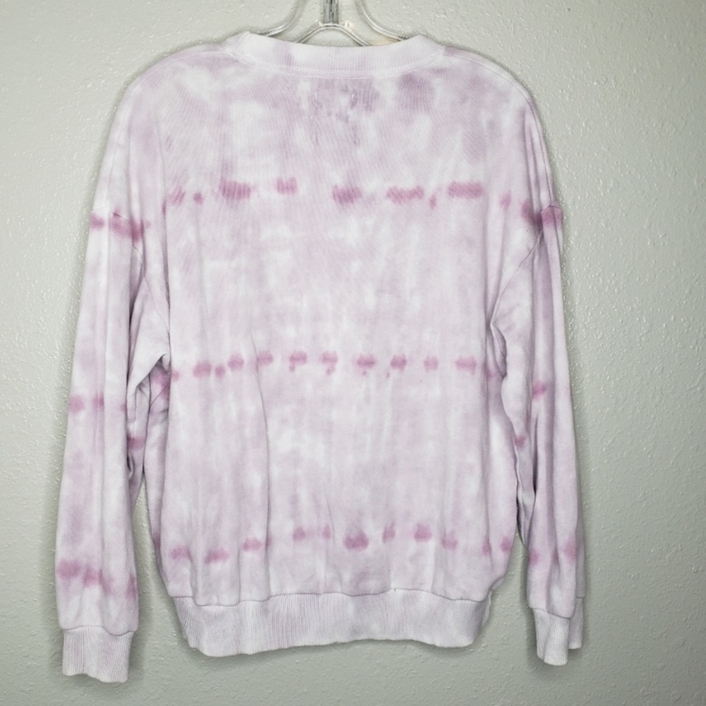 American Eagle purple tie dye sweatshirt